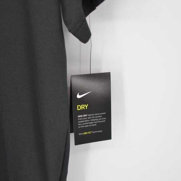 NEW Nike Hyper Dry Short Sleeve T-Shirt Black Men's L Graphic Print Crewneck - Picture 4 of 8